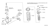 Diagram for 2010 Infiniti G37 Shock Absorber - E6110-JK50D