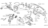 Diagram for Infiniti G35 Glove Box - 68500-JK60A