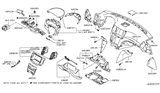 Diagram for 2007 Infiniti G35 Glove Box - 68500-JK60A