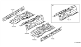 Diagram for 2008 Infiniti G37 Floor Pan - 74320-JK030