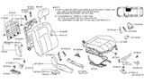 Diagram for 2008 Infiniti G35 Seat Cover - 87620-JK60B