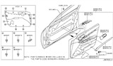 Diagram for 2008 Infiniti G35 Door Moldings - 80923-JK00A