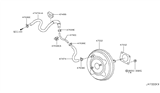 Diagram for 2008 Infiniti G35 Brake Booster - D7210-JK52A