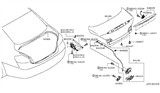 Diagram for 2015 Infiniti Q40 Door Lock Actuator - 84631-JK600