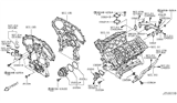 Diagram for Infiniti QX70 Water Pump - B1010-JK20A