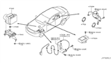 Diagram for 2010 Infiniti G37 Speed Sensor - 47910-JK000