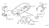 Diagram for Infiniti Q40 ABS Control Module - 47660-1NM8C