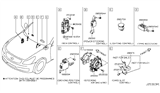 Diagram for 2008 Infiniti G35 Body Control Module - 284B1-JK62A