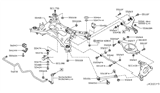 Diagram for Infiniti G35 Radius Arm - 551B0-JK010