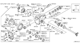 Diagram for 2010 Infiniti G37 Differential - 38500-AR53B