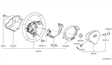 Diagram for 2013 Infiniti G37 Air Bag - K8510-JK60D