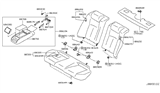 Diagram for 2015 Infiniti Q40 Armrest - 88700-JK12A