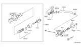 Diagram for Infiniti Clutch Master Cylinder - 30610-JK000