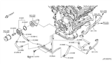 Diagram for 2007 Infiniti G35 Oil Cooler - 21305-JK20B