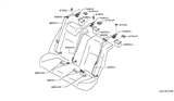 Diagram for Infiniti G37 Seat Belt - 88854-JK60B