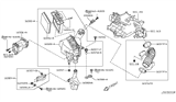 Diagram for 2010 Infiniti G37 Air Intake Coupling - 16576-JK01B