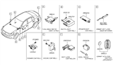 Diagram for Infiniti G37 Light Control Module - 253C0-JK40A