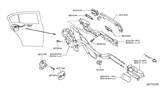 Diagram for Infiniti Q40 Door Handle - 82640-JU41A