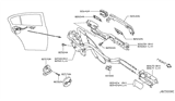 Diagram for 2009 Infiniti G37 Door Handle - 82640-JU43A