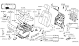 Diagram for 2012 Infiniti G25 Seat Cover - 87370-1NH4B