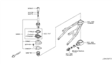 Diagram for Infiniti Q40 Shift Knob - 32865-JK40A