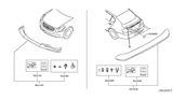 Diagram for 2010 Infiniti G37 Spoiler - K6030-1NF5A