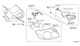 Diagram for Infiniti G37 Back Up Light - 26540-JK60A