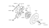 Diagram for 2004 Infiniti QX56 Brake Disc - 43206-7S000