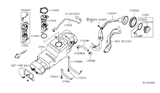 Diagram for Infiniti QX56 Fuel Tank Strap - 17406-ZE00B