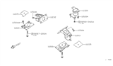 Diagram for 2004 Infiniti QX56 Transmission Mount - 11320-7S000