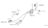 Diagram for 2006 Infiniti QX56 Door Handle - 82606-7S001