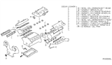 Diagram for 2006 Infiniti QX56 Cylinder Head Gasket - 10101-7S025