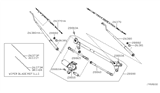 Diagram for 2006 Infiniti QX56 Wiper Arm - 28881-ZC30A