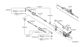 Diagram for Infiniti QX56 Tie Rod End - 48520-7S025