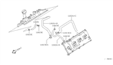 Diagram for 2005 Infiniti QX56 PCV Hose - 11826-7S000