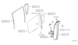 Diagram for Infiniti QX56 Window Regulator - 82721-ZC30A