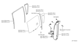 Diagram for Infiniti QX56 Window Regulator - 82721-7S000