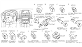 Diagram for 2004 Infiniti FX45 Clock Spring - 25567-CD002