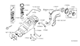 Diagram for Infiniti Fuel Filler Hose - 17228-7S005