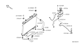 Diagram for 2005 Infiniti QX56 Radiator Hose - 21503-7S000