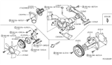 Diagram for 2010 Infiniti M35 Thermostat - 21200-AD201