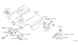 Diagram for 2006 Infiniti QX56 Engine Cover - 14041-ZE10A