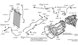 Diagram for Infiniti QX56 Automatic Transmission Oil Cooler Hose - 21633-ZC00A