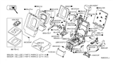 Diagram for 2008 Infiniti QX56 Seat Cover - 88371-ZQ12B