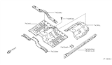 Diagram for 2005 Infiniti QX56 Floor Pan - 74312-7S030