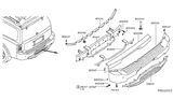 Diagram for Infiniti QX56 Bumper - 85010-ZV50A