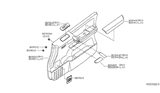 Diagram for Infiniti QX56 Armrest - 80941-7S004