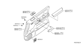 Diagram for 2009 Infiniti QX56 Armrest - 80941-ZQ10D