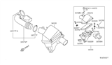 Diagram for 2004 Infiniti QX56 Air Filter - 16546-7S000