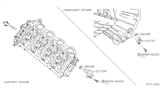 Diagram for Infiniti QX56 Crankshaft Position Sensor - 23731-7Y001